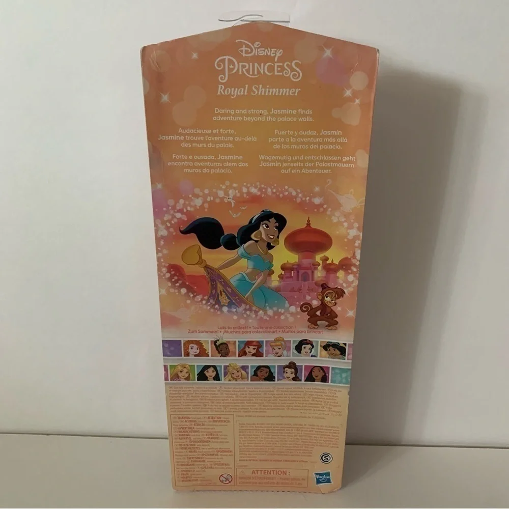 NIP. DISNEY Princess Royal Shimmer Jasmine Doll